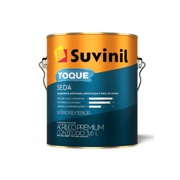 Tinta Acrílica Toque Seda Acetinada 3,6L Suvinil