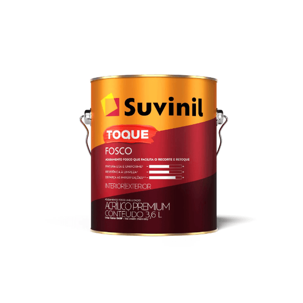 Tinta Acrílica Toque Fosco 3,6L Suvinil