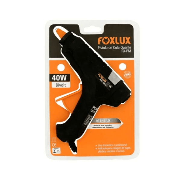 Pistola Cola Quente 40w Foxlux 