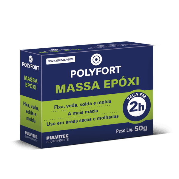 Polyfort Massa Epóxi 50G