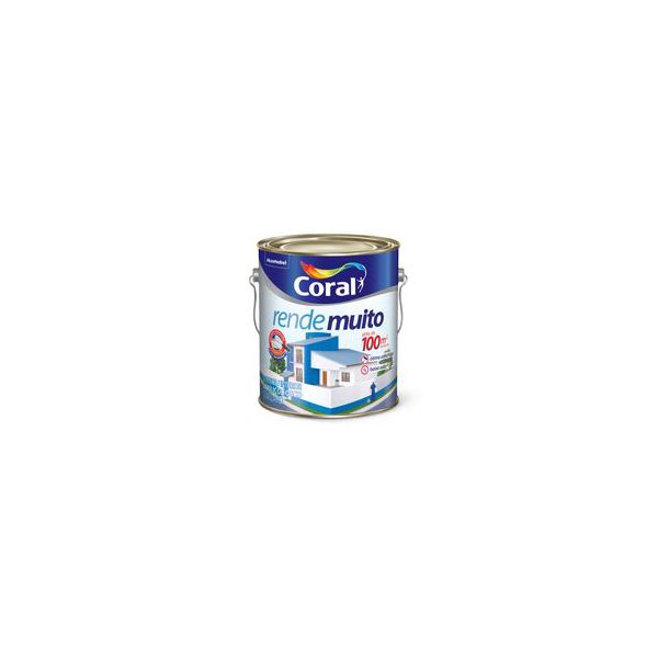 Tinta Acrílica Rende Muito Fosco 3,6L Coral