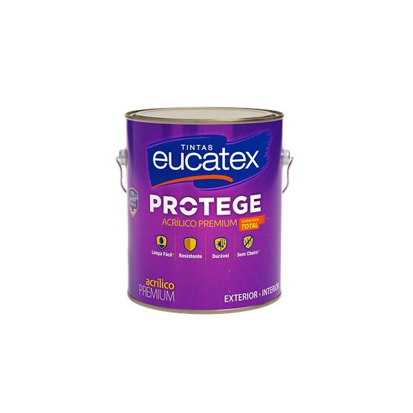 Tinta Acrílica Protege Fosco 3,6L Eucatex