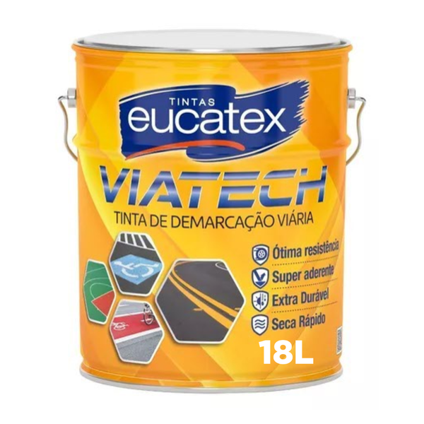 Tinta de Demarcação Viária ViaTech 18L Eucatex 