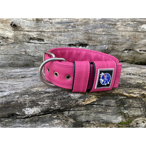 COLEIRA LISA 5cm pink