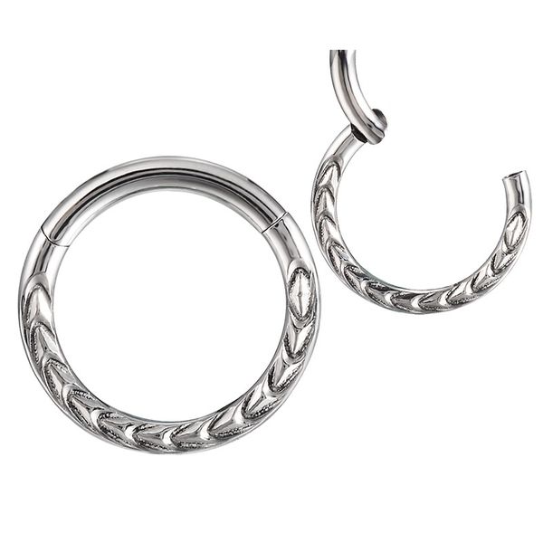 Argola Corte Escamado Altamente Polido