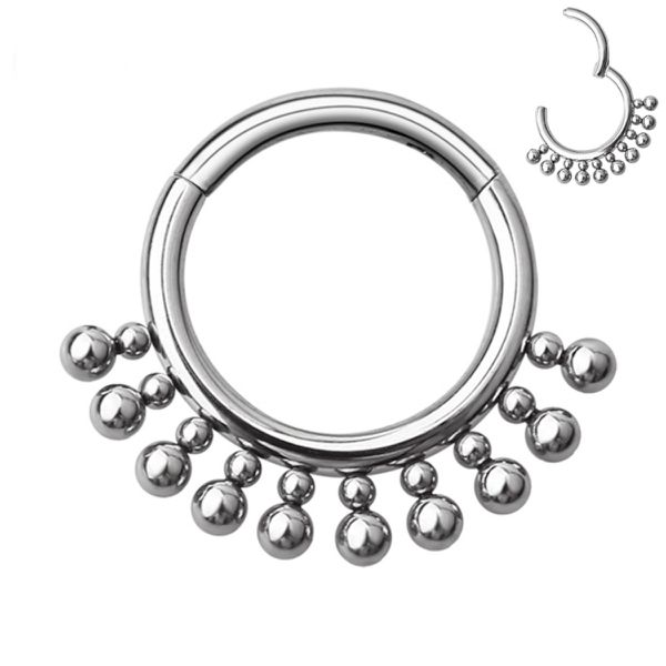 Argola De Click Tribal