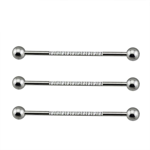 Transversal Industrial Cravejado Com 10 Pedras Cz
