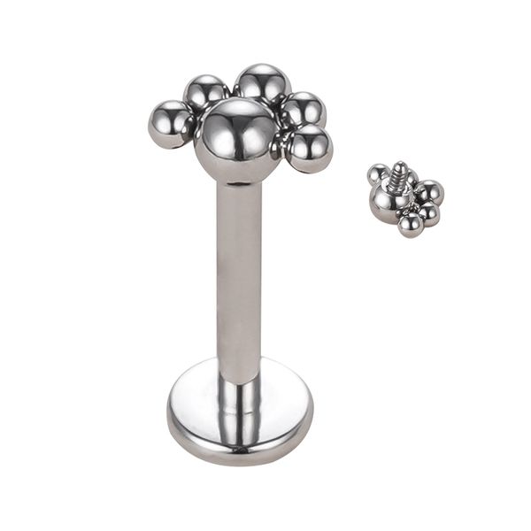 Topo Ornamental Com 06 Esferas Fomato 1/2 Flor