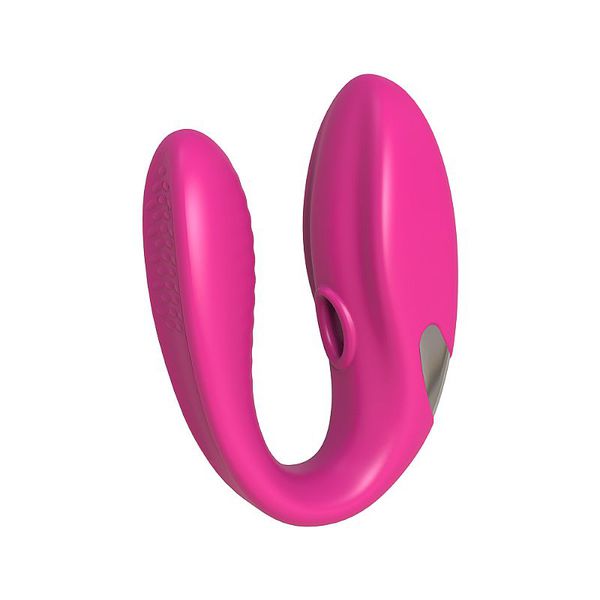 Vibrador de Casal com Pulsação - UMI - S-Hande