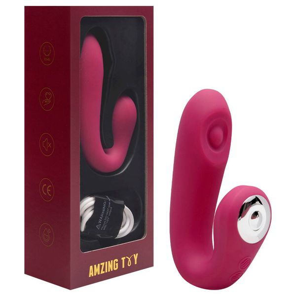 Vibrador de Ponto G e Clitóris