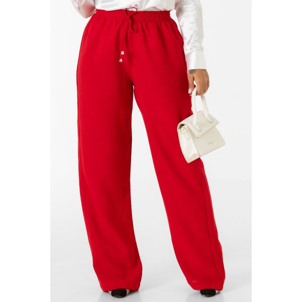 Calça Pantalona Vermelha Marrakech