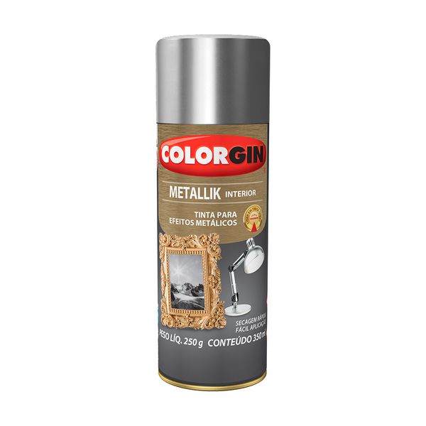 Spray Metallik Cromado - Colorgin