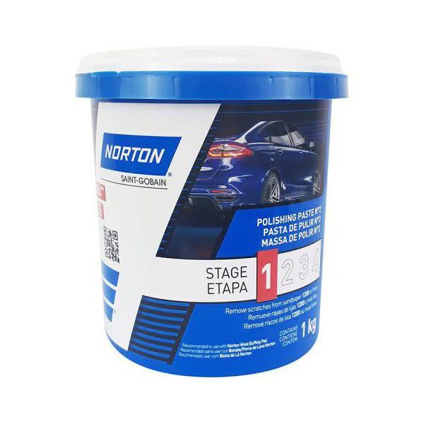 Massa De Polir Nº2 a Base D'água Etapa 1 - Norton
