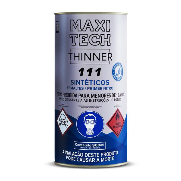 Thinner 111 Sintético Para Primer Nitro 0,9l