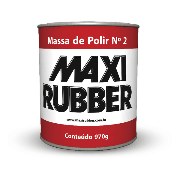 Massa De Polir Nº2 1kg - Maxi Rubber
