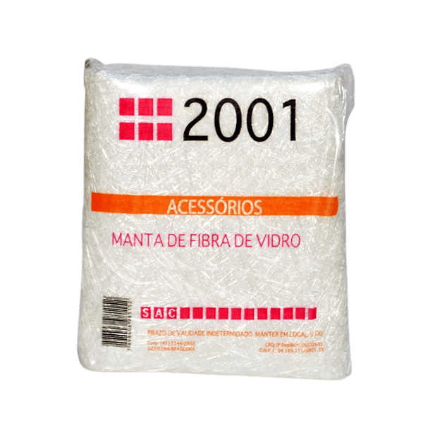 Manta De Fibra De Vidro 1kg - Auto 2001