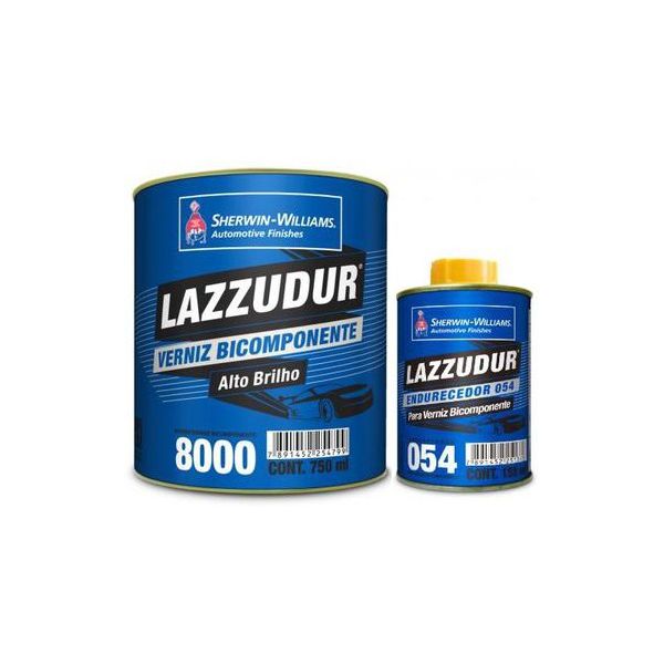 Verniz 8000 com Endurecedor 054 - Lazzuril