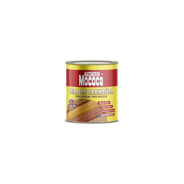 Cera De Carnaúba Incolor Para Madeira Mococa 900ml