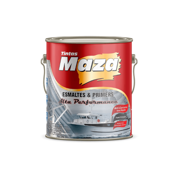 Tinta Alta Temperatura Aluminio 600° 3,6 l - Maza