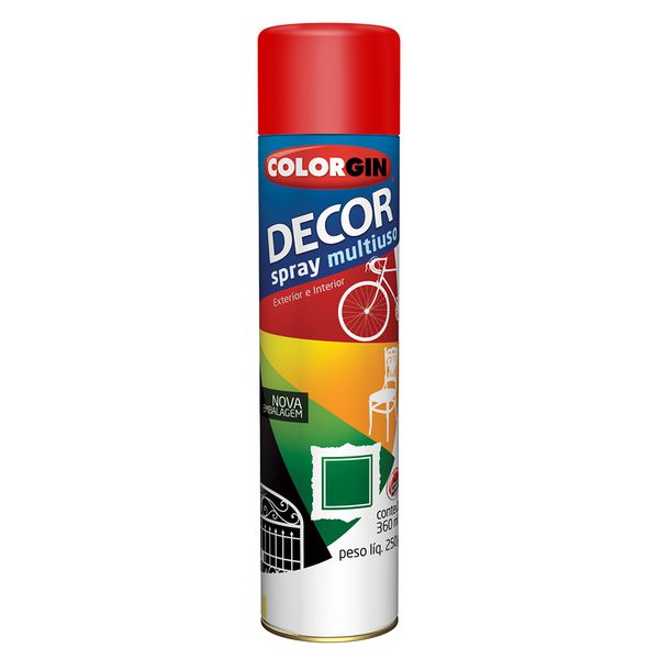 Spray Decor Vermelho - Colorgin