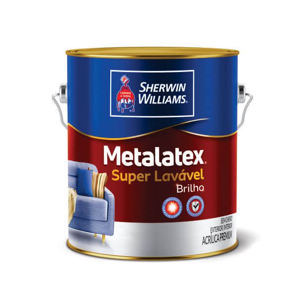 Metalatex Acrílico Semi Brillho 3,6 l - Sherwin Willians