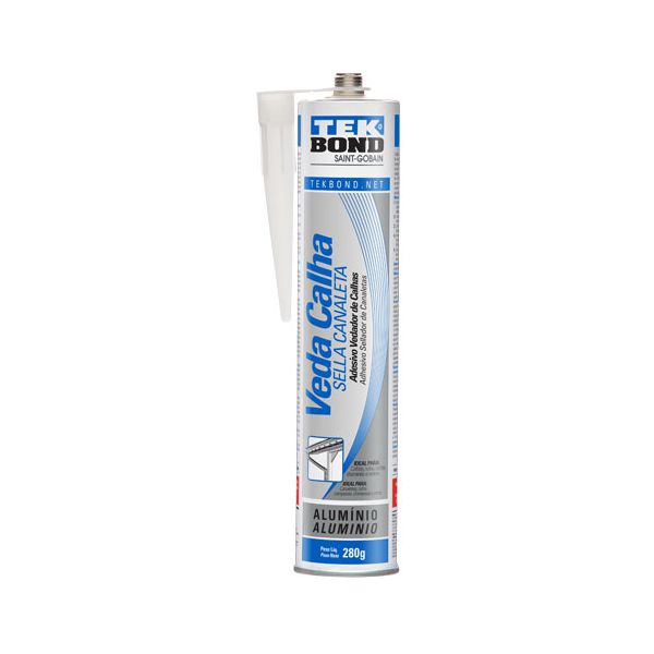 Adesivo Vedador De Calha Aluminio 280g - Tekbond