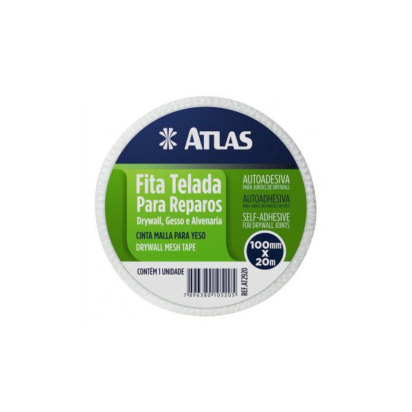 Fita Telada Para Reparos Drywall - Atlas