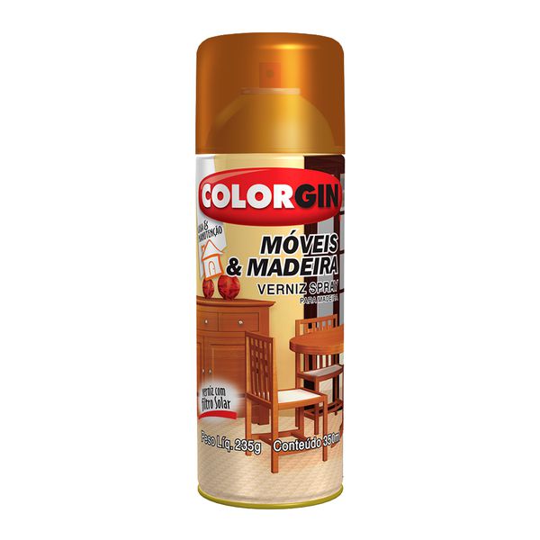 Spray Móveis e Madeiras Mogno - Colorgin