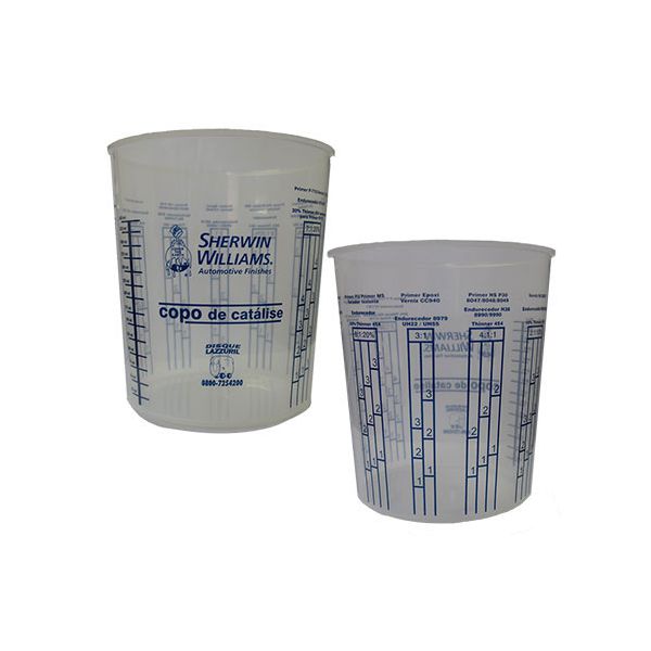 Copo Plástico Para Catálise (0,450L) - Lazzuril