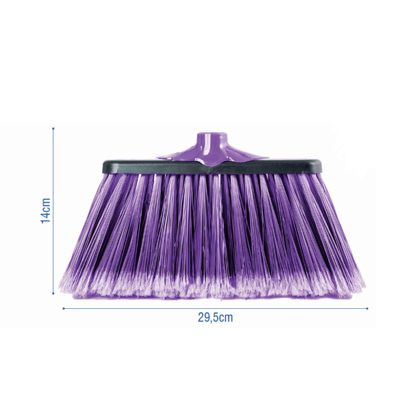Vassoura Prime Flor Lilas Maza