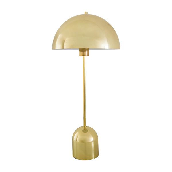 Abajur Glo Dourado 1xe27 Bulbo Max 40w