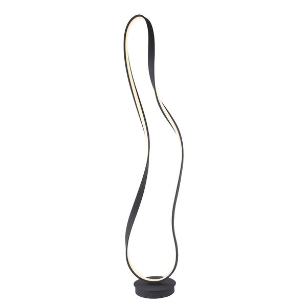 Coluna Flow Preto 1xled 35w