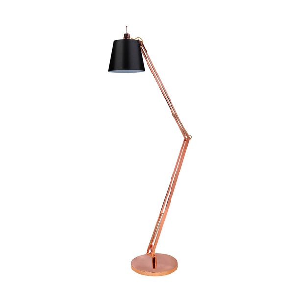 Coluna Scope Cobre / Preto 1xe27 Bulbo Max 40w