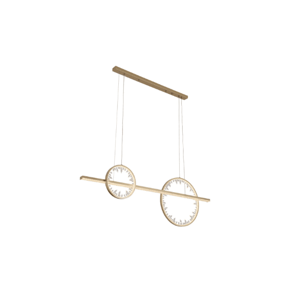 Pendente Milenium Dourado 1xled 54w