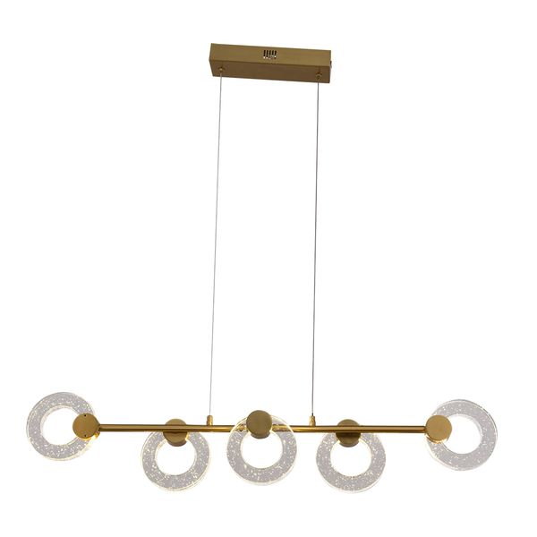 Pendente Oggi Dourado 10xled 3w