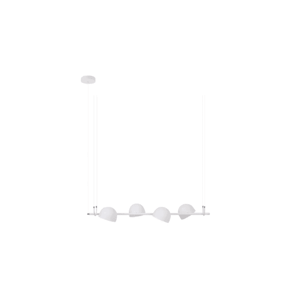 Pendente Muffin Branco 4xled 7,5w