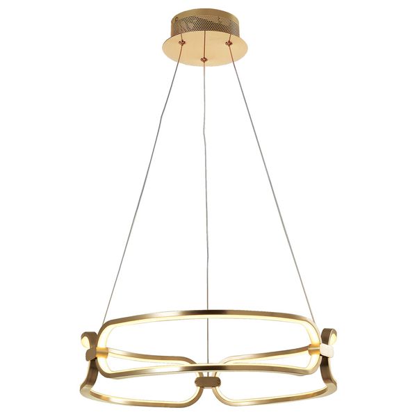 Pendente Lúmina Dourado 1xled 37w