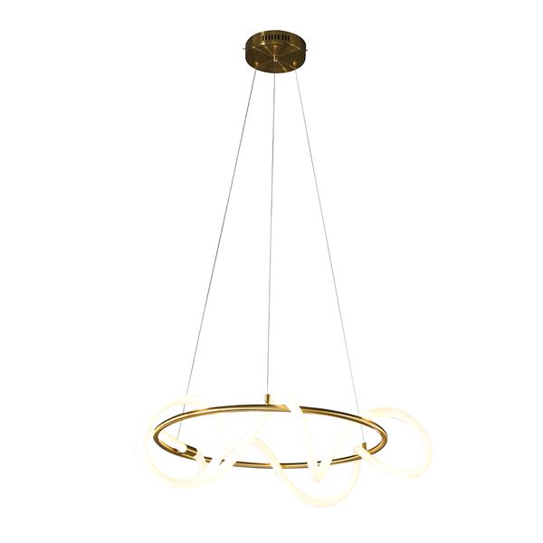 Pendente Mantra Dourado 1xled 35w