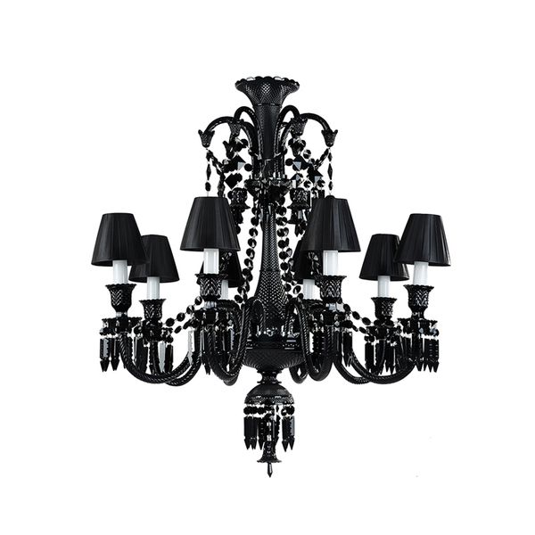 Pendente Gallery Cromado Preto Vela Max 40w