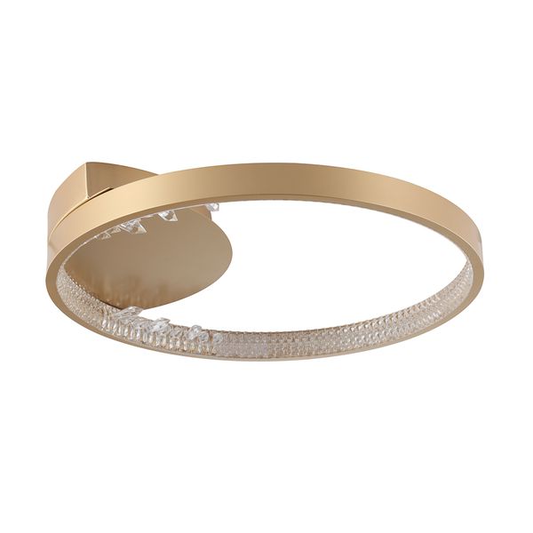 Plafon Milenium Dourado 1xled 19w