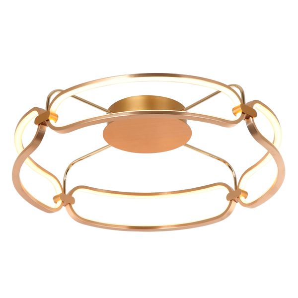 Plafon Lúmina Dourado 1xled 45w