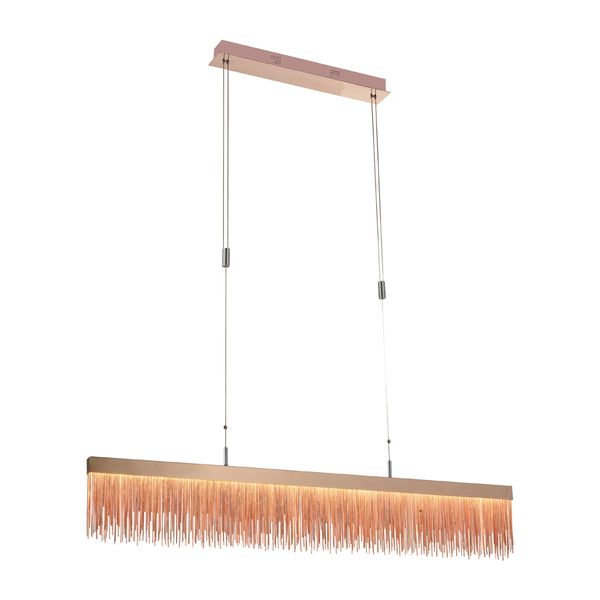 Pendente Voile Rose Gold 1xled 33,6w