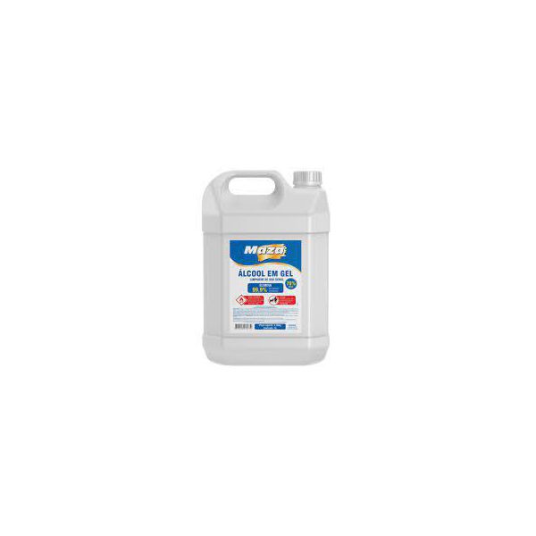 MAZA ALCOOL EM GEL 70% 5L