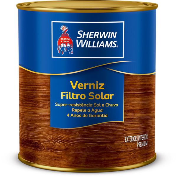 Verniz Filtro Solar Incolor Brilhante 0,9l - Sherwin Williams