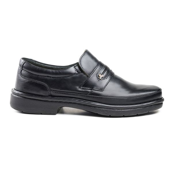Sapato Social Pipper Antitensor Handmade em Couro Mestiço Preto 