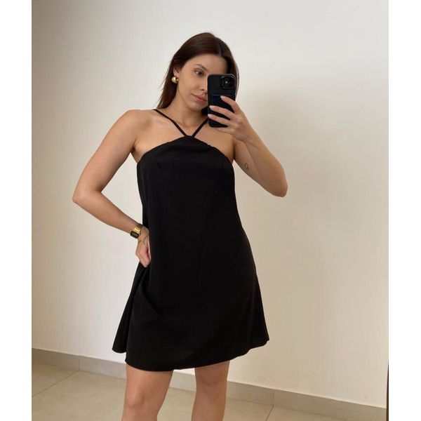 Vestido Curto Fepa Preto