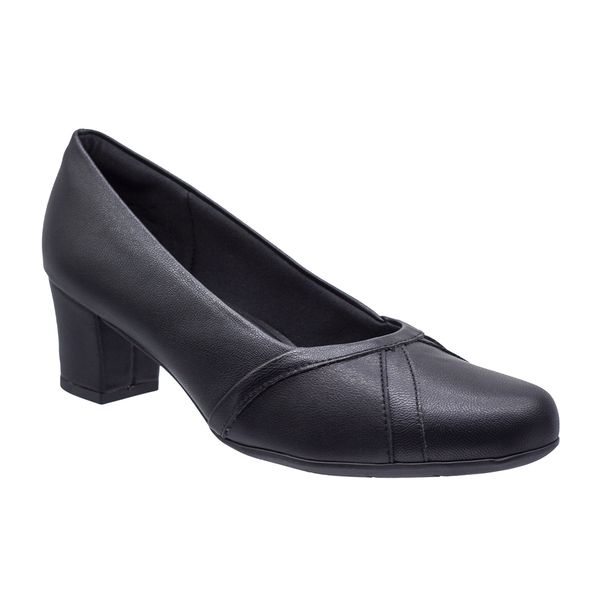 Sapato social feminino sales preto e branco