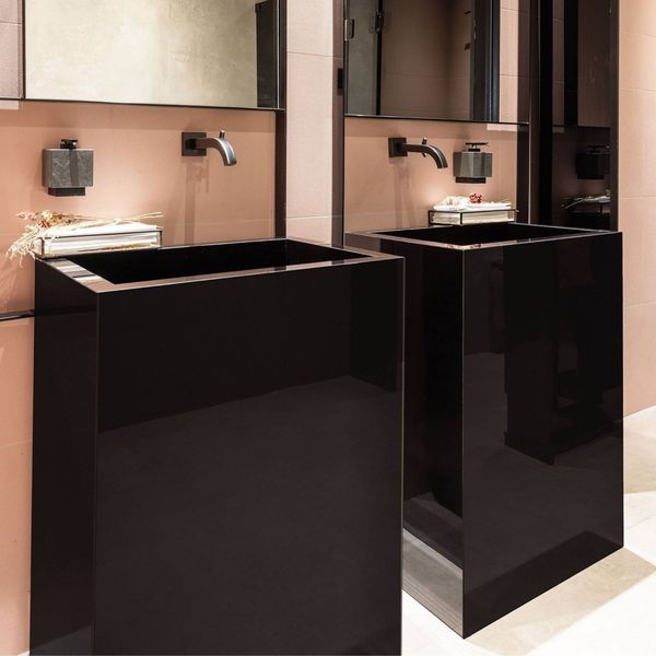 Porcelanato Técnico Bloc Dark Polido 80x160 cm Eliane