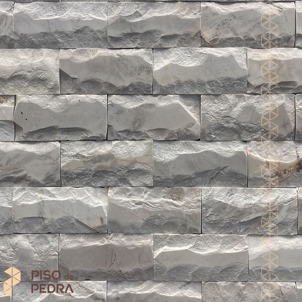 Revestimento Mármore Branco Paraná 10x20 cm