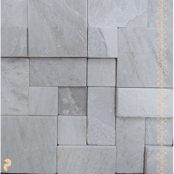 Mosaico São Tomé Branca Telado 30x30 cm